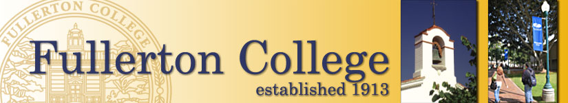 Fullerton College Banner